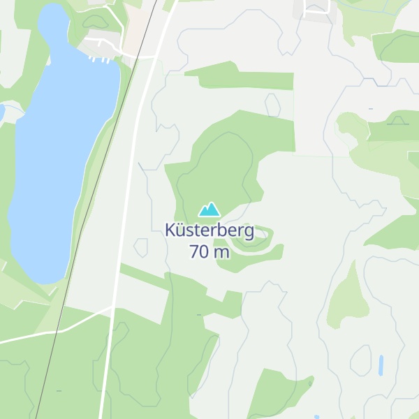 Map of Küsterberg