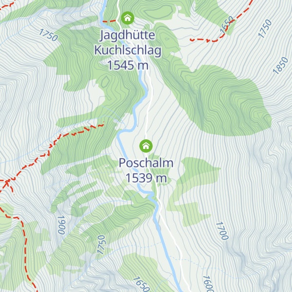 Map of Poschalm
