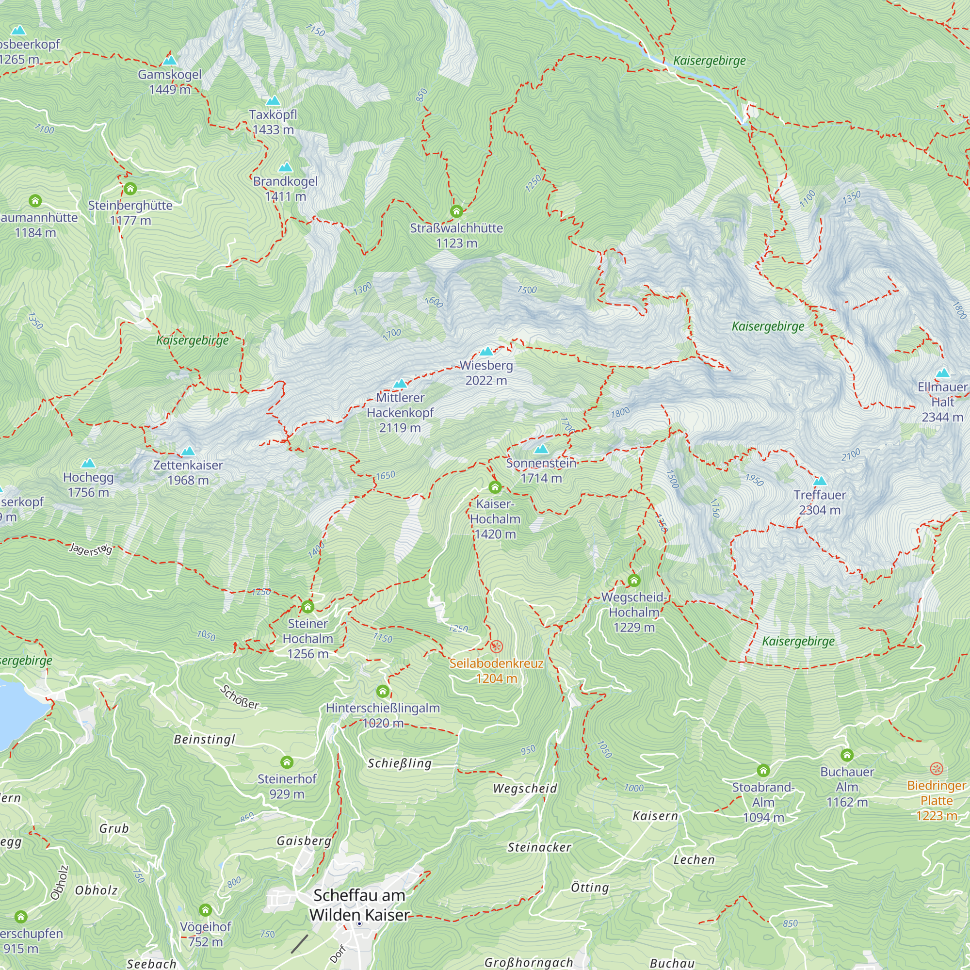 Kaiser-Hochalm map