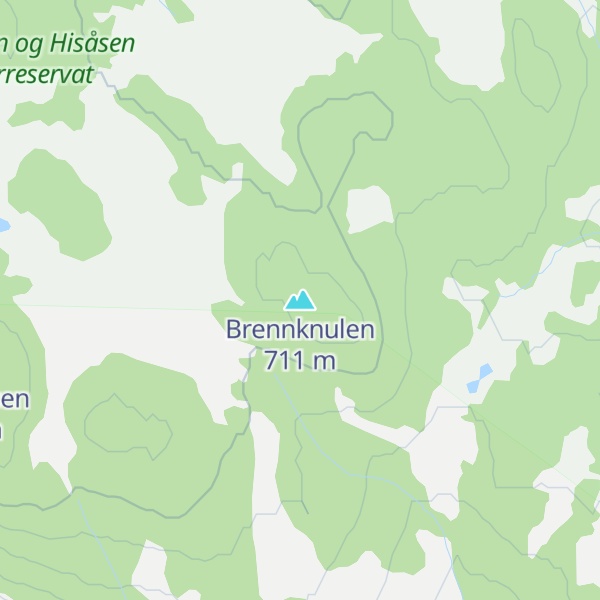 Map of Brennknulen