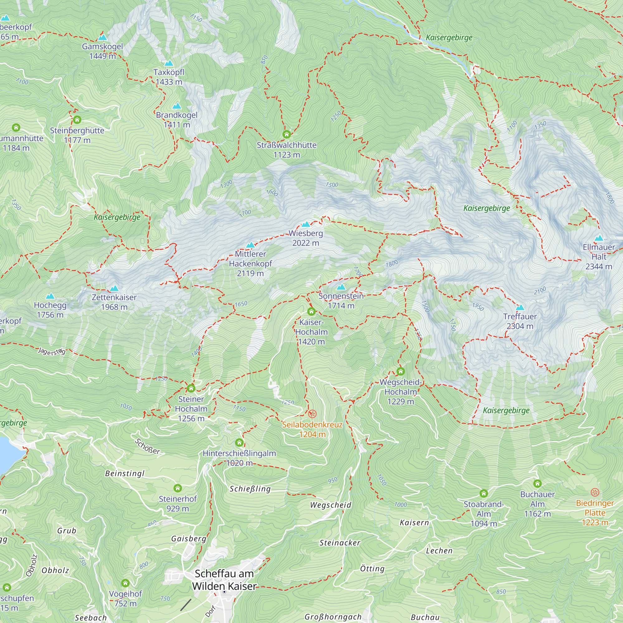 Kaiser-Hochalm map