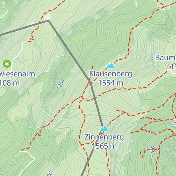 Map of Klausen Haflingerhütte