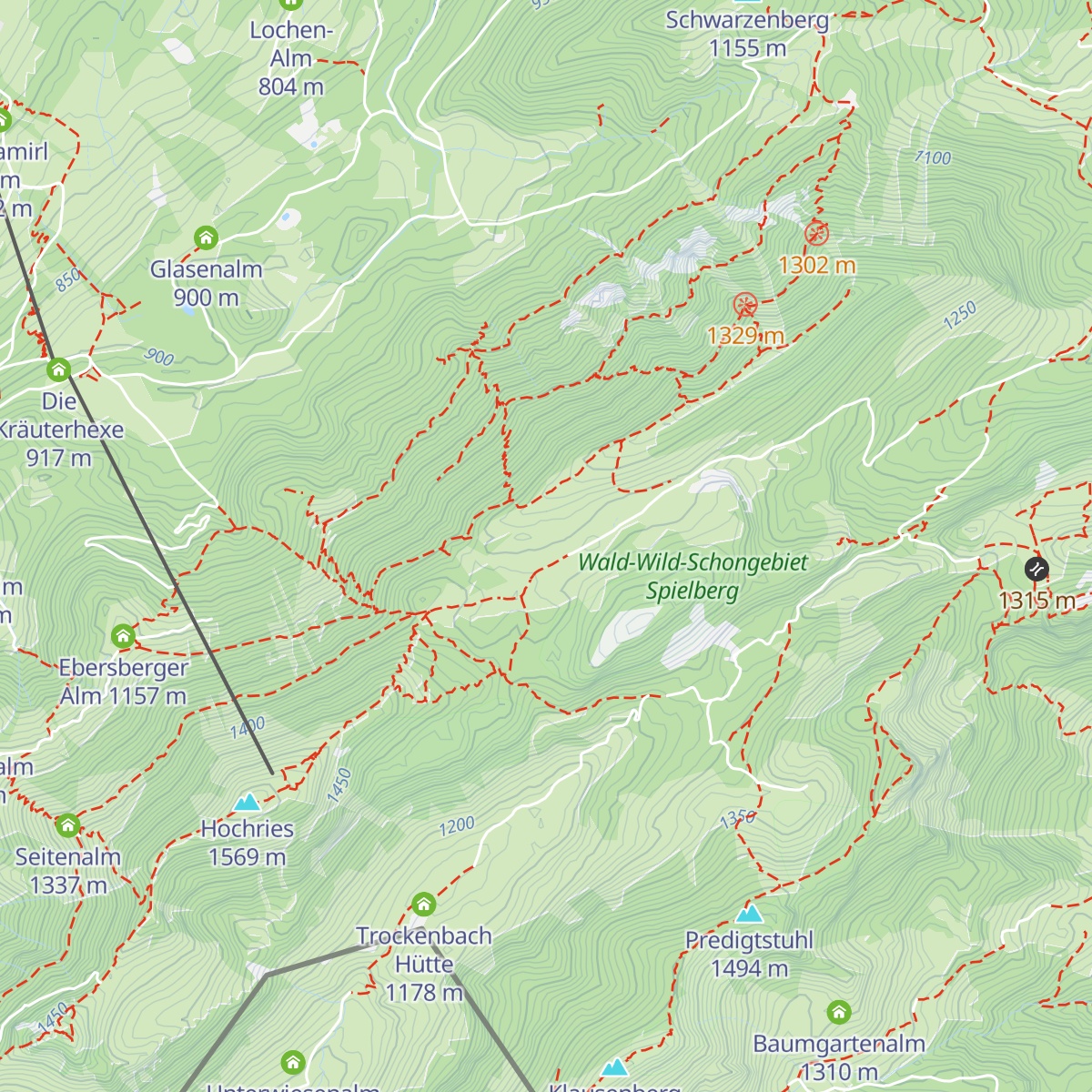 Hambergerkaser map