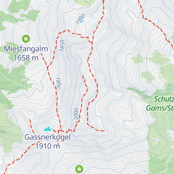 Map of Floch (Hauptgipfel)