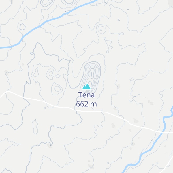 Map of Tena