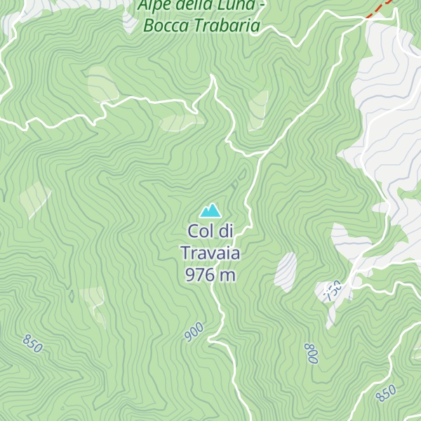 Map of Col di Travaia