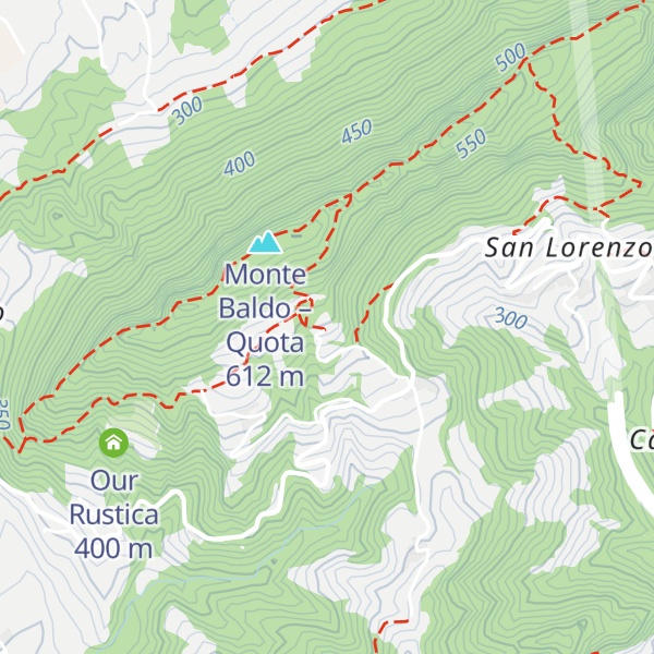 Map of La Baita de Ciano e Amighi