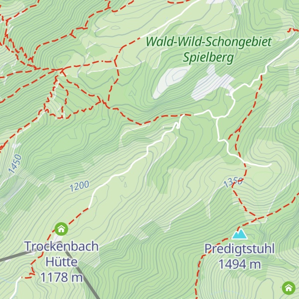 Map of Weißenkaser