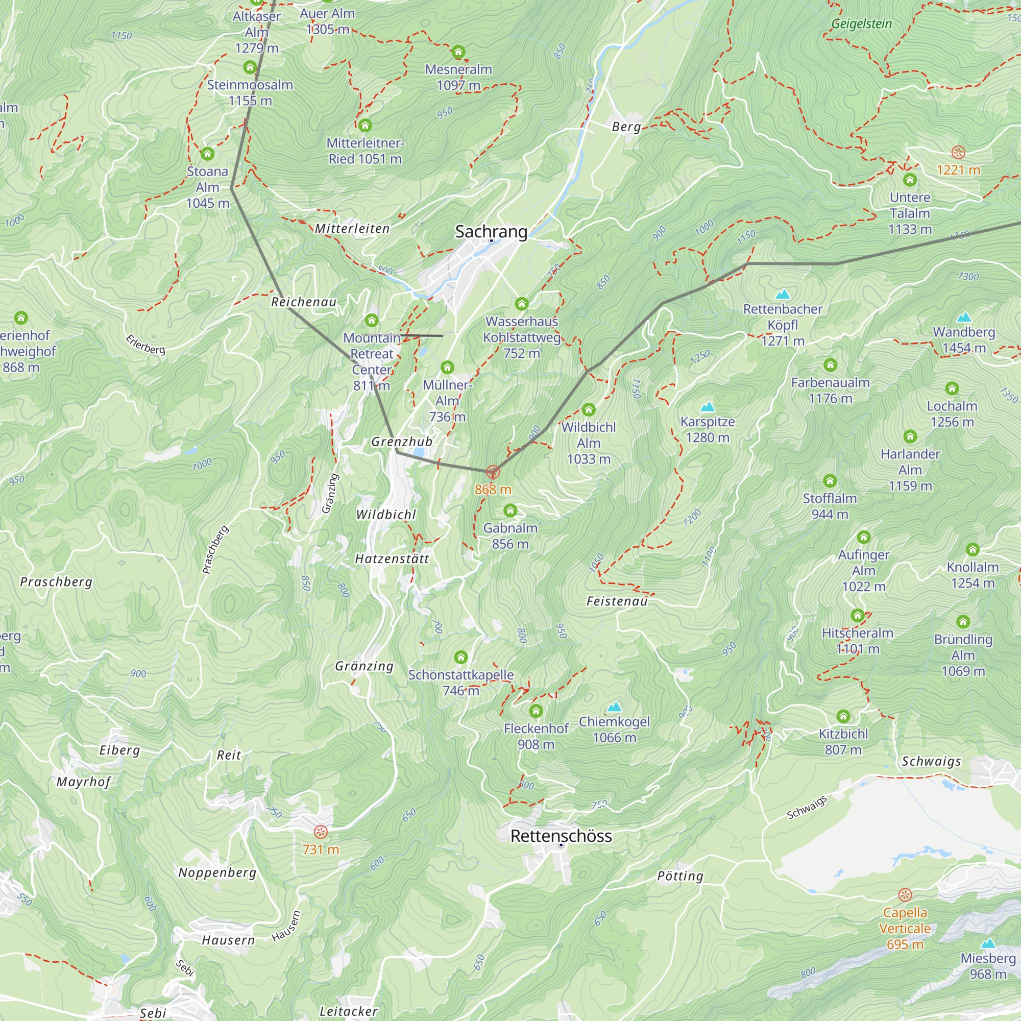 Gabnalm map