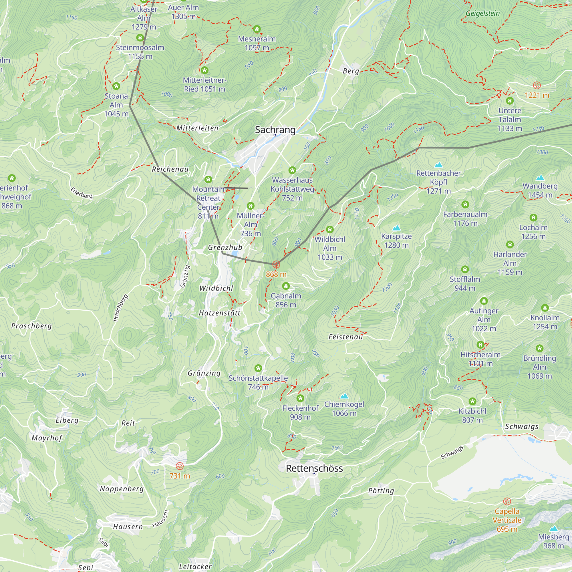 Gabnalm map