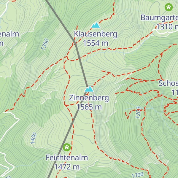 Map of Zinnenberg