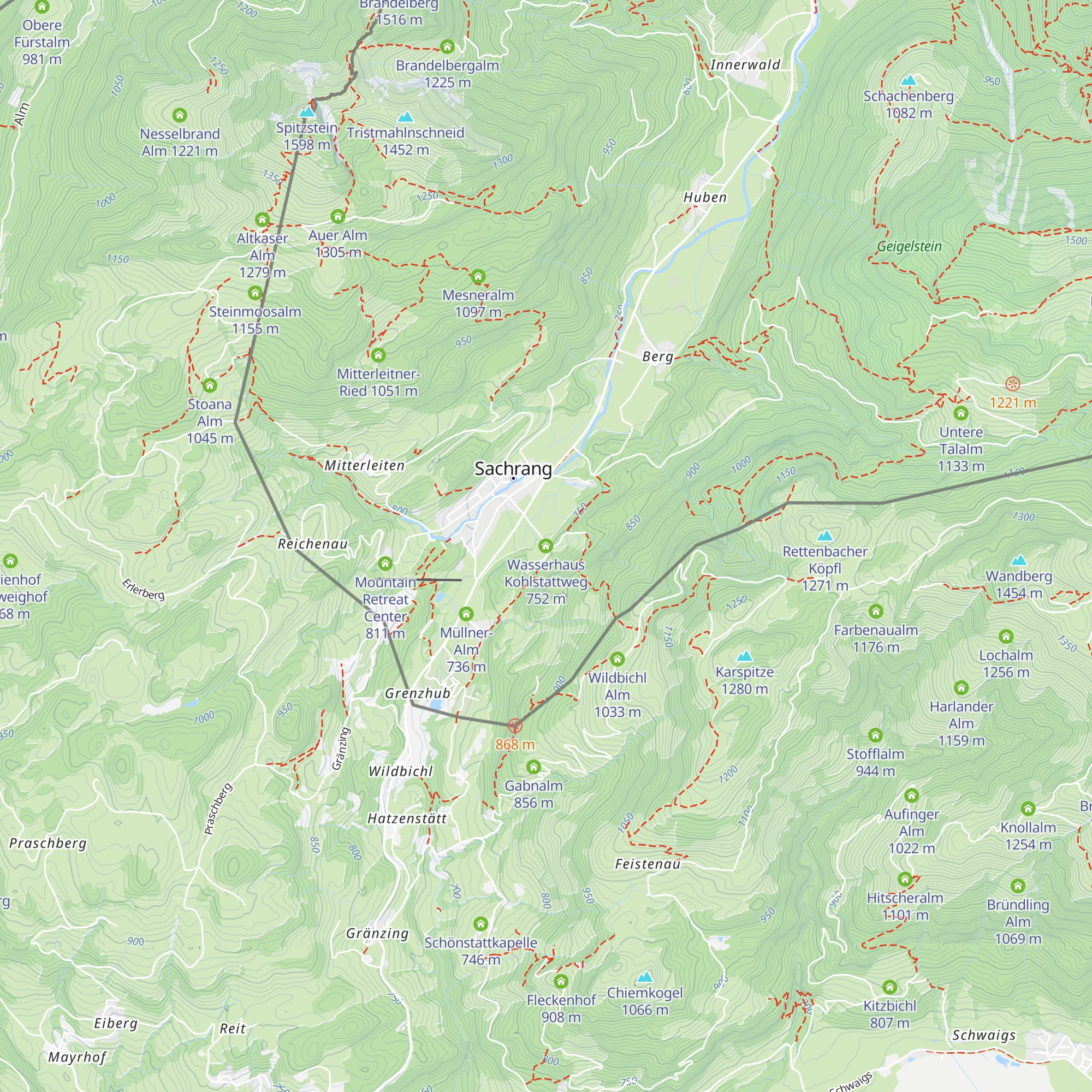 Wasserhaus Kohlstattweg map
