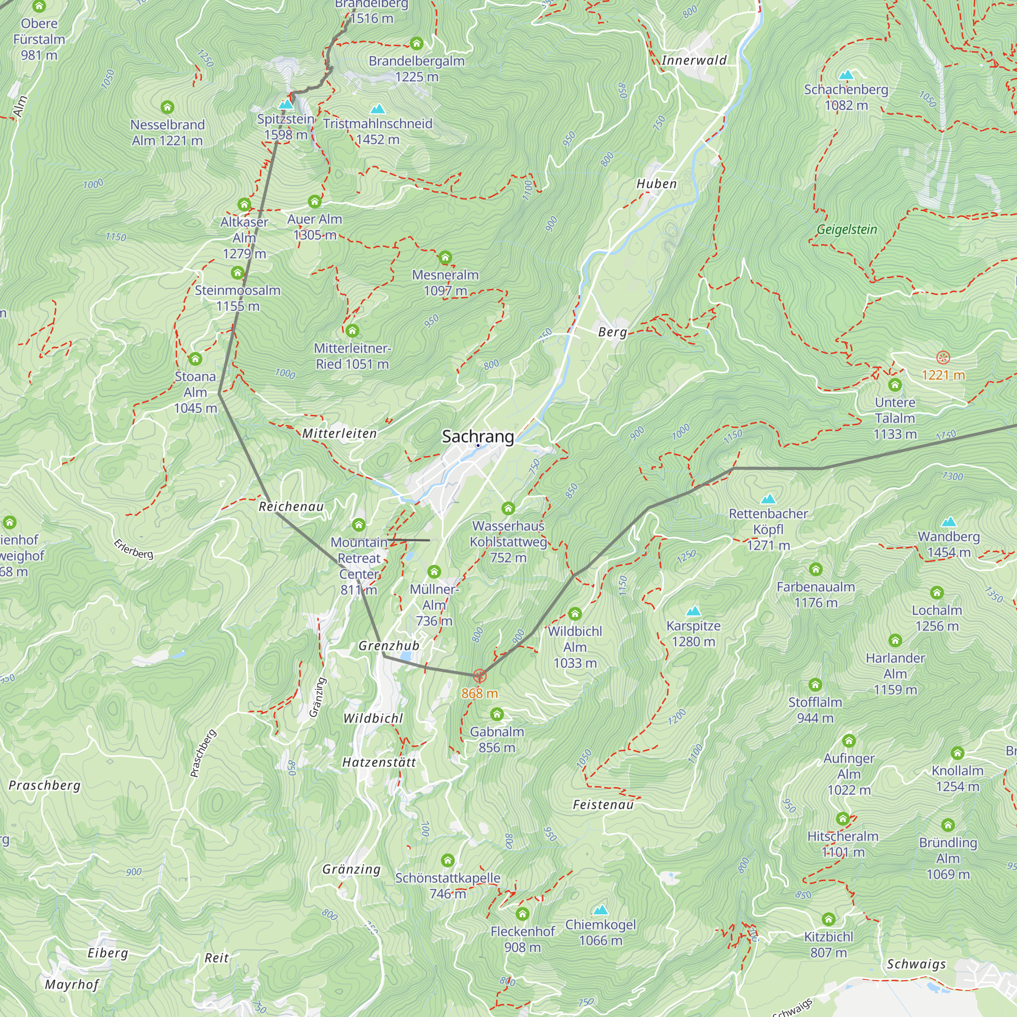 Wasserhaus Kohlstattweg map