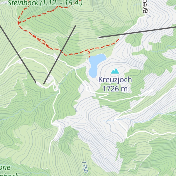 Map of Brechhornhaus