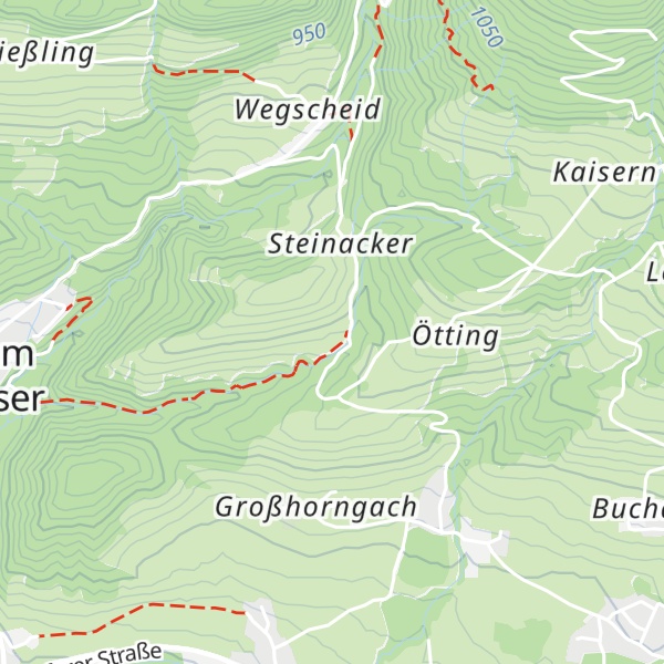 Map of Mittersbach