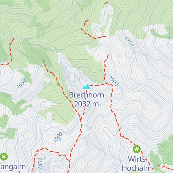 Map of Brechhorn