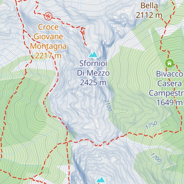 Map of Sfornioi Sud