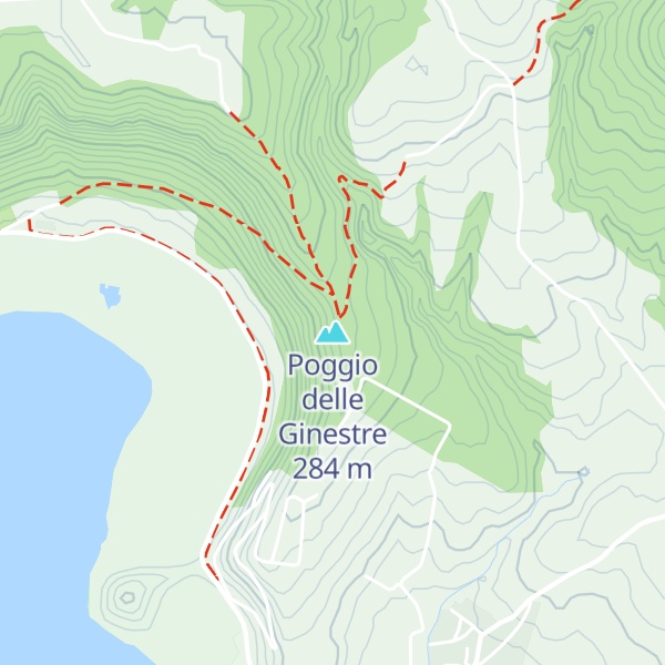 Map of Poggio delle Ginestre