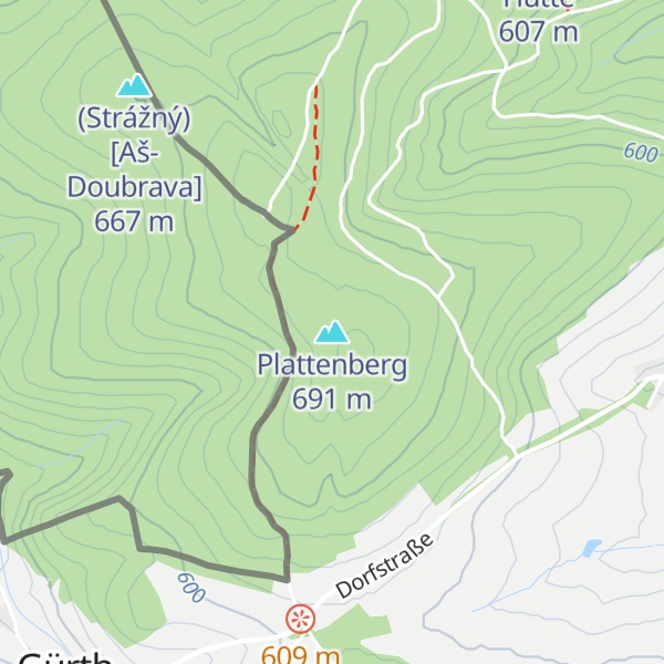 Map of Plattenberg