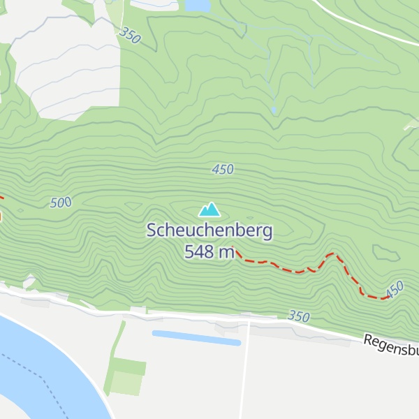 Map of Scheuchenberg