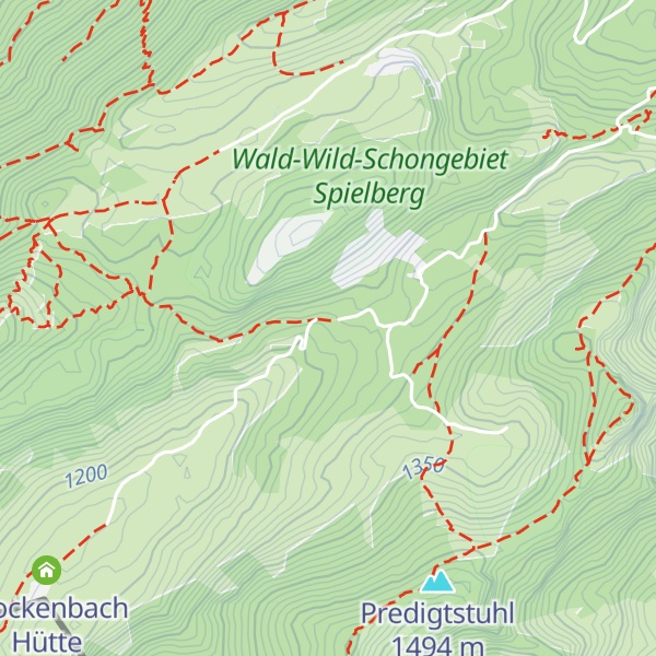 Map of Grozach Hüttn