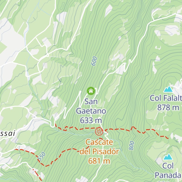 Map of San Gaetano