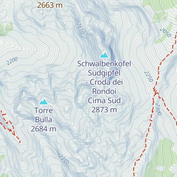 Map of Rautkofel