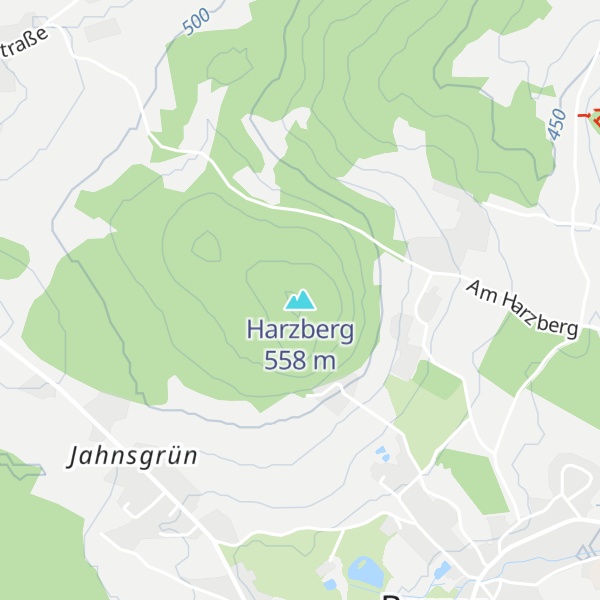Map of Harzberg