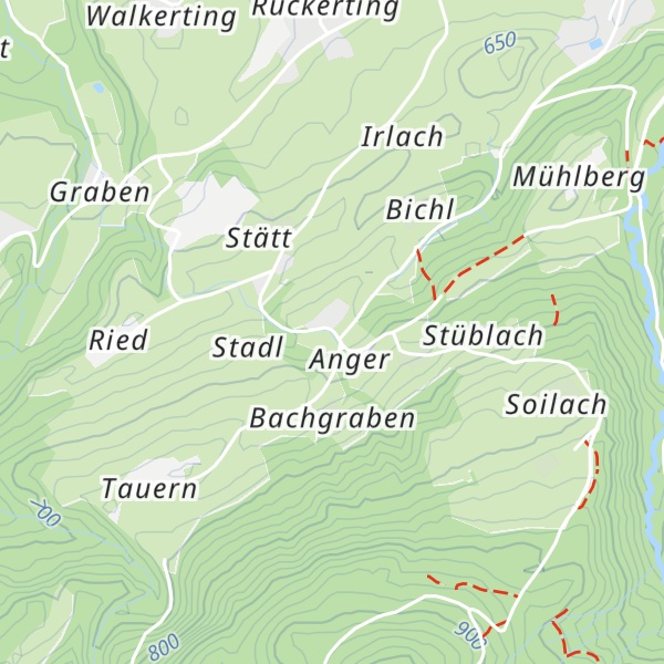 Map of Hintere Berghäuser