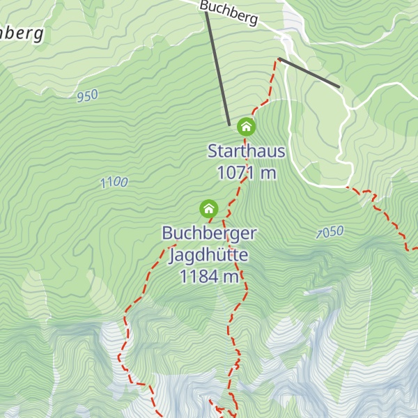 Map of Buchberger Jagdhütte