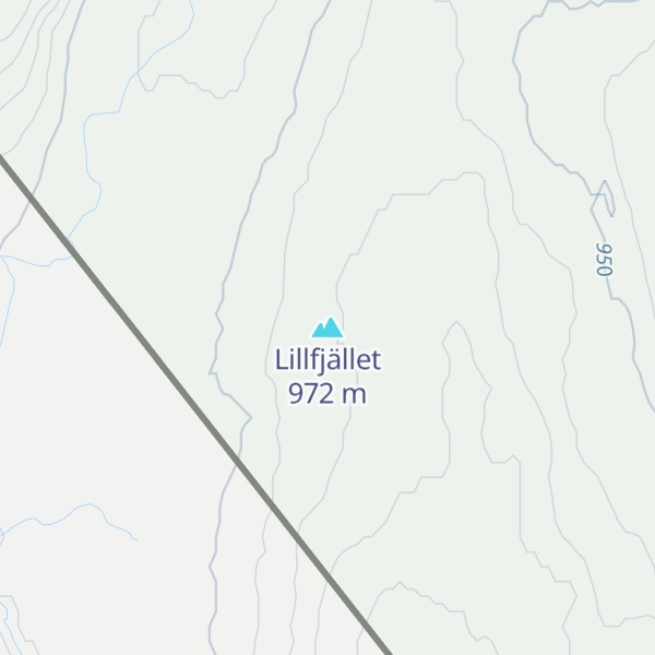 Map of Lillfjället