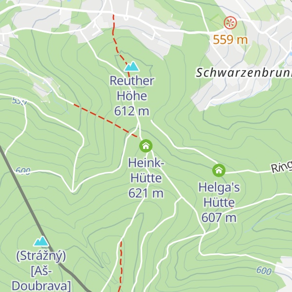 Map of Heink-Hütte