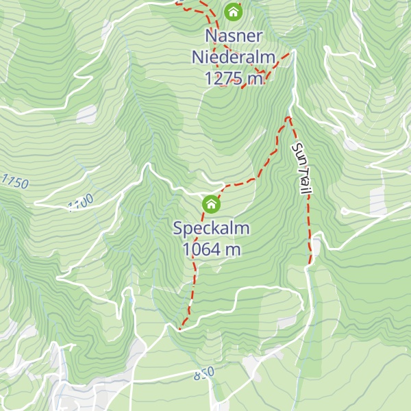 Map of Untertanzern