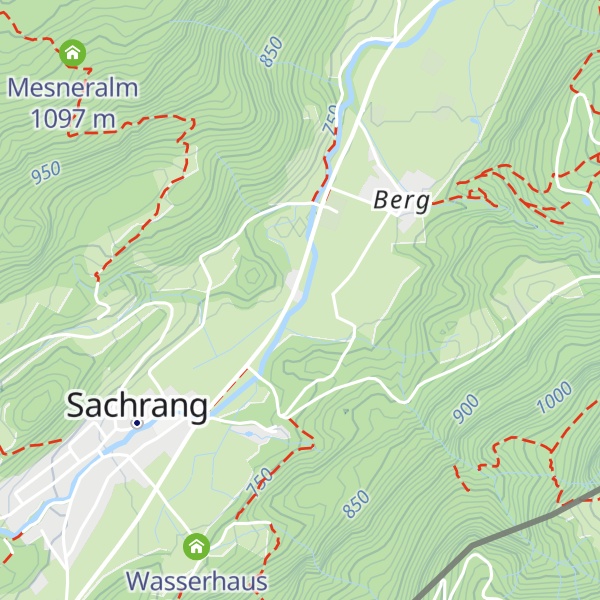 Map of Hoffererstadel