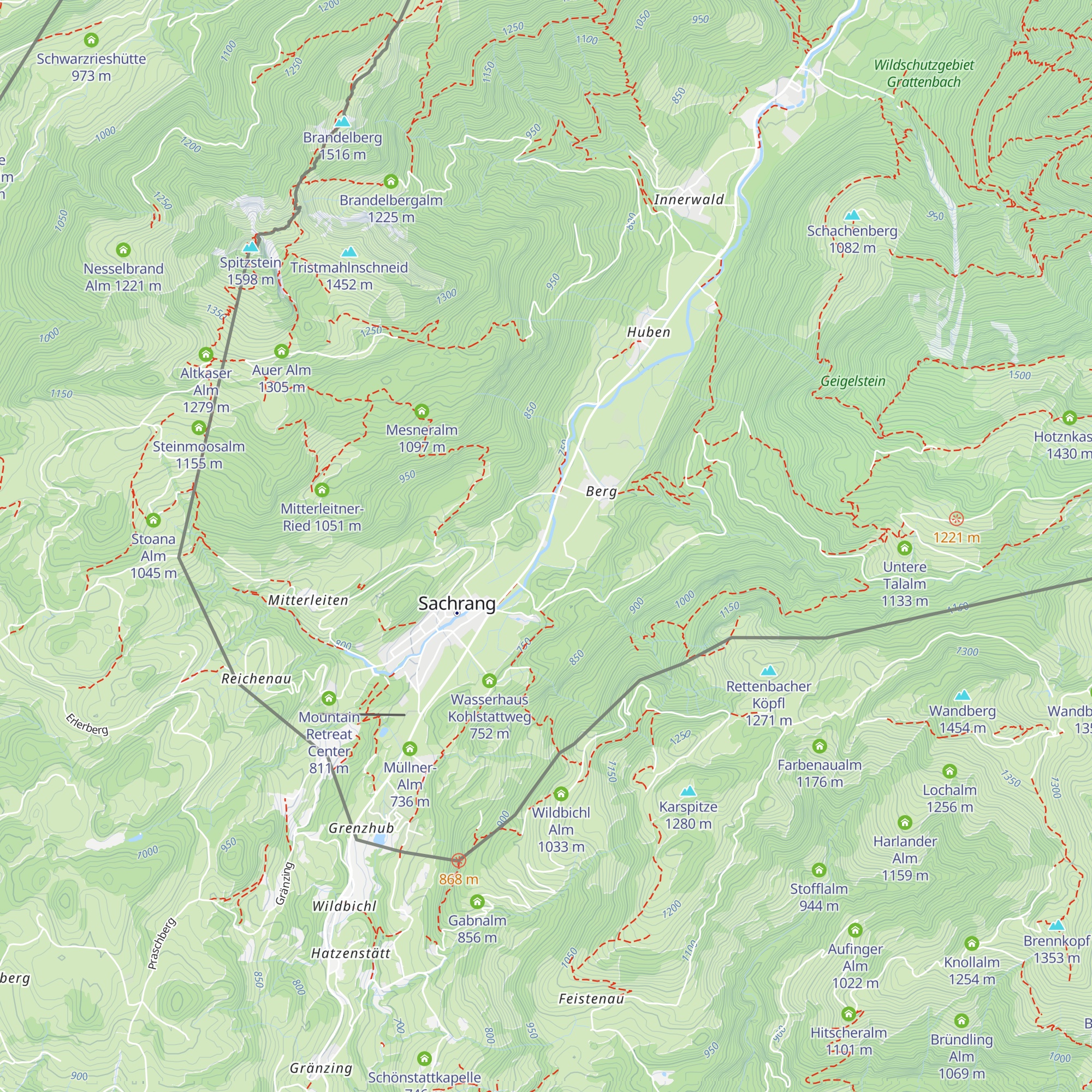 Hoffererstadel map