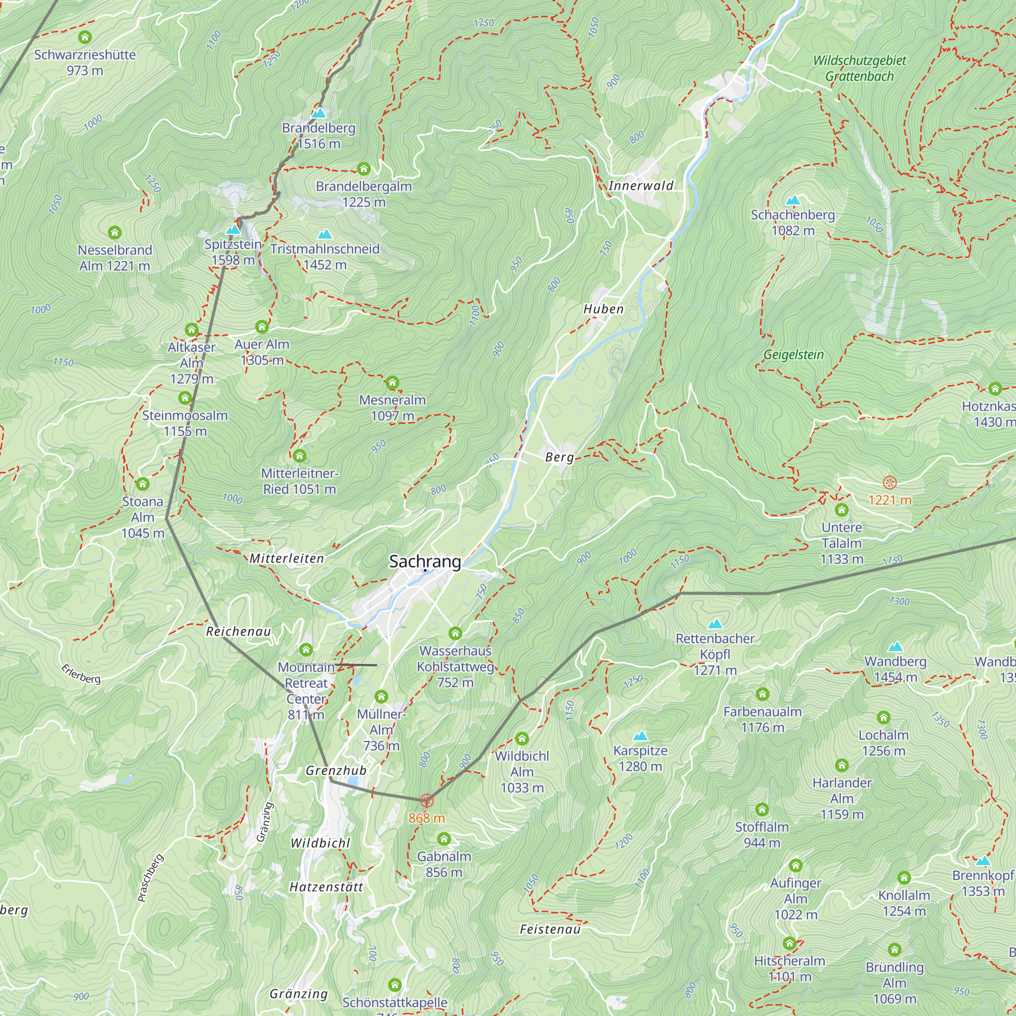 Hoffererstadel map