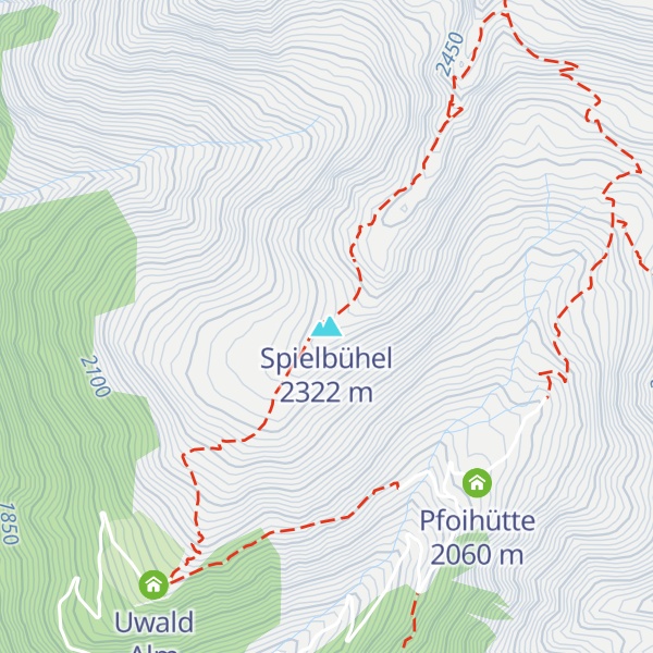 Map of Spielbühel