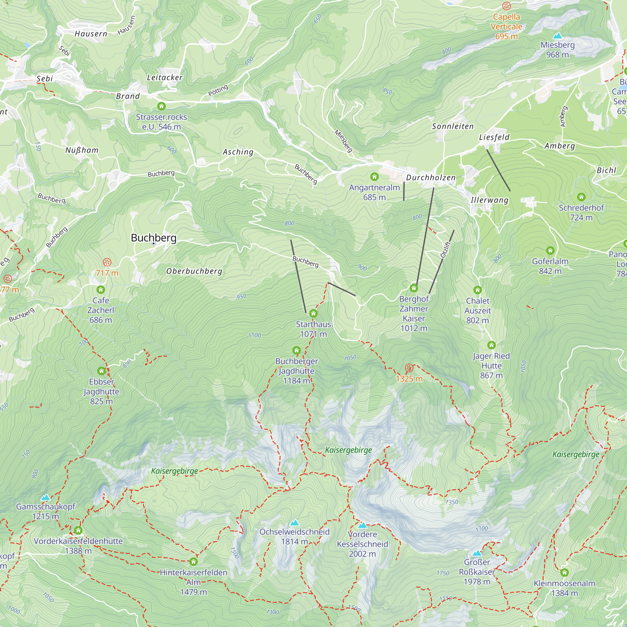 Starthaus map