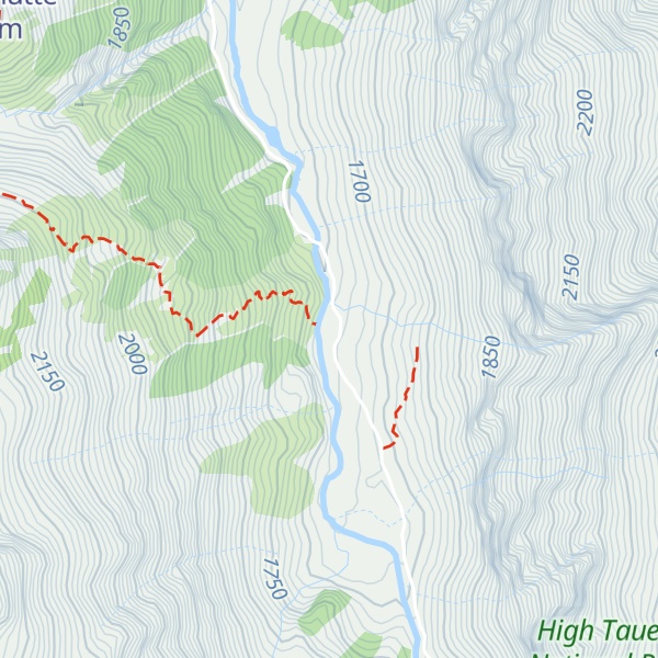 Map of Wildnishaus /Nationalpark