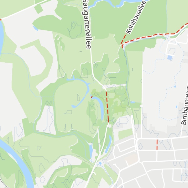 Map of Schloss Luisium