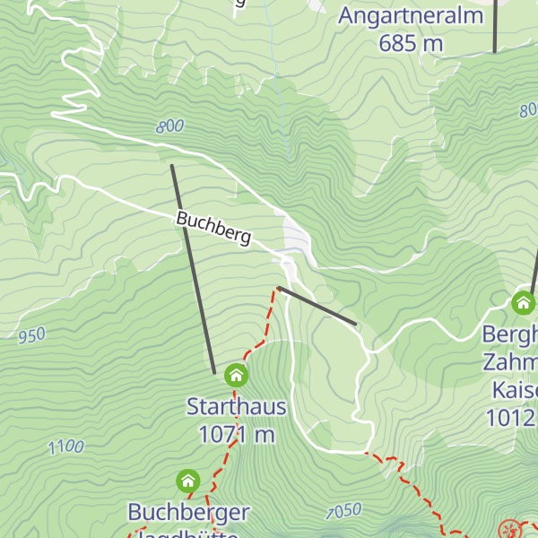 Map of Aschinger Alm