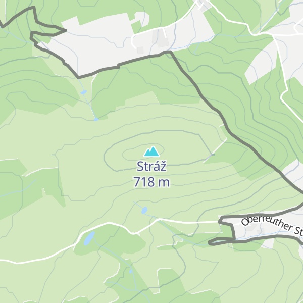 Map of Stráž