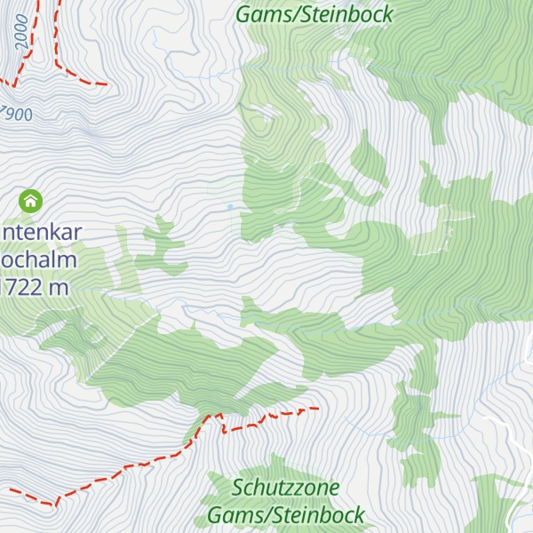 Map of Hintenkar Niederalm