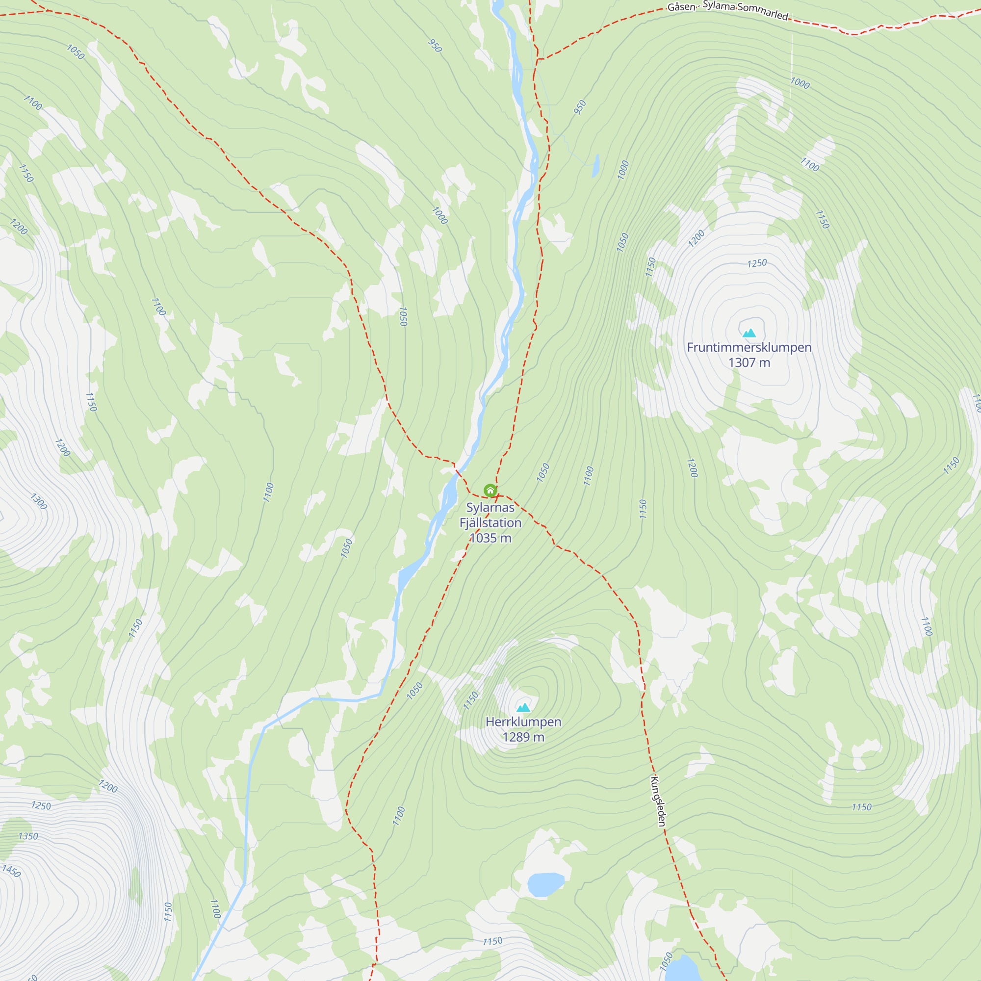Sylarnas Fjällstation map