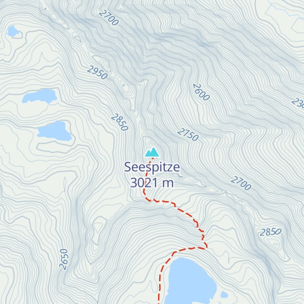 Map of Seespitze