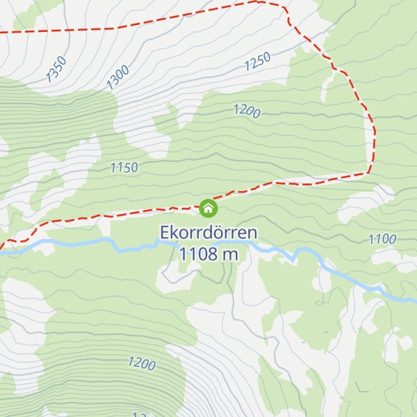 Map of Ekorrdörren