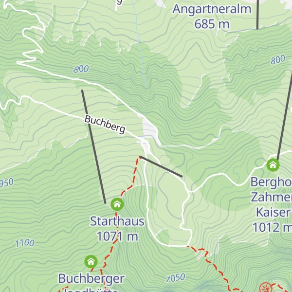 Map of Aschinger Alm