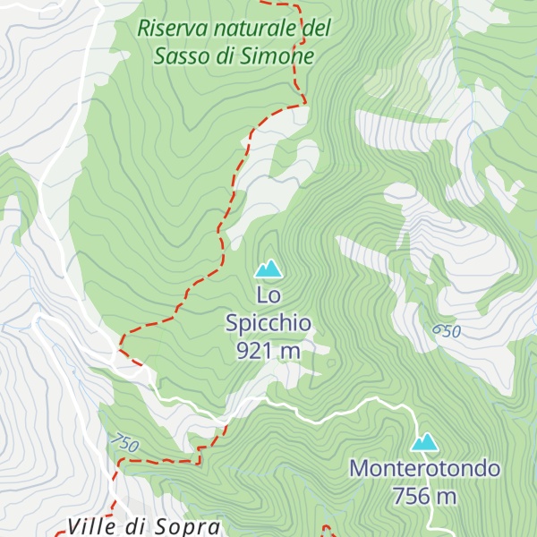 Map of Lo Spicchio