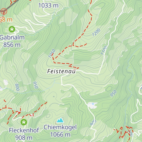 Map of Gasthaus Zur schönen Aussicht
