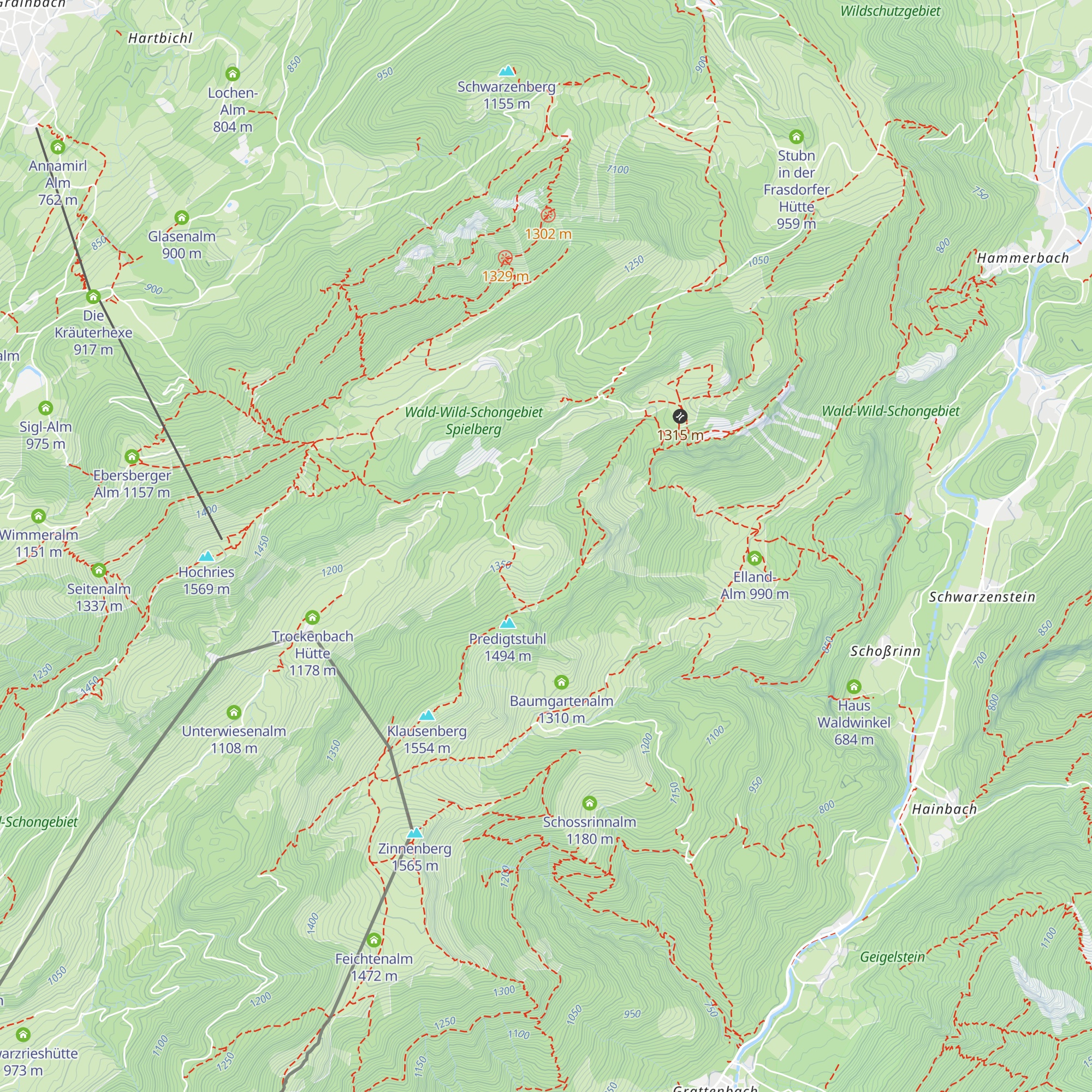 Jaklkaser map